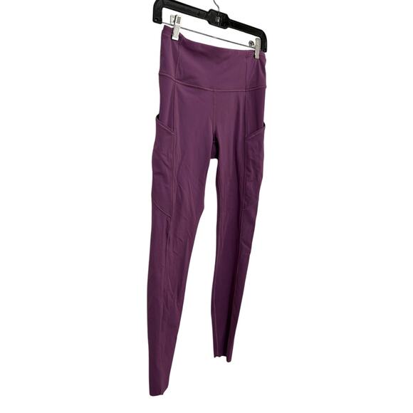 Lululemon Fast and Free High-Rise Tight 28" Size 6 W5BXUS Purple - Picture 3 of 5
